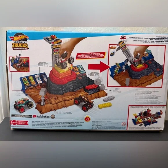 Hot Wheels Monster Truck Arena Smashers Bone Shaker - Picture 2 of 2